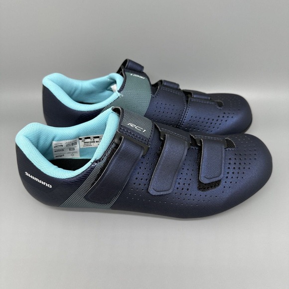 Shimano Dynalast Blue Bike Cycling Shoes RC1W Women's Sz 7.8‎ EU 40 - Picture 3 of 12